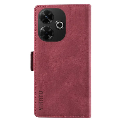 YIKATU YK-005 For Xiaomi Redmi 13 5G / 13 4G Case Stand Wallet Phone Leather Cover