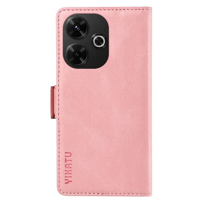 YIKATU YK-005 For Xiaomi Redmi 13 5G / 13 4G Case Stand Wallet Phone Leather Cover