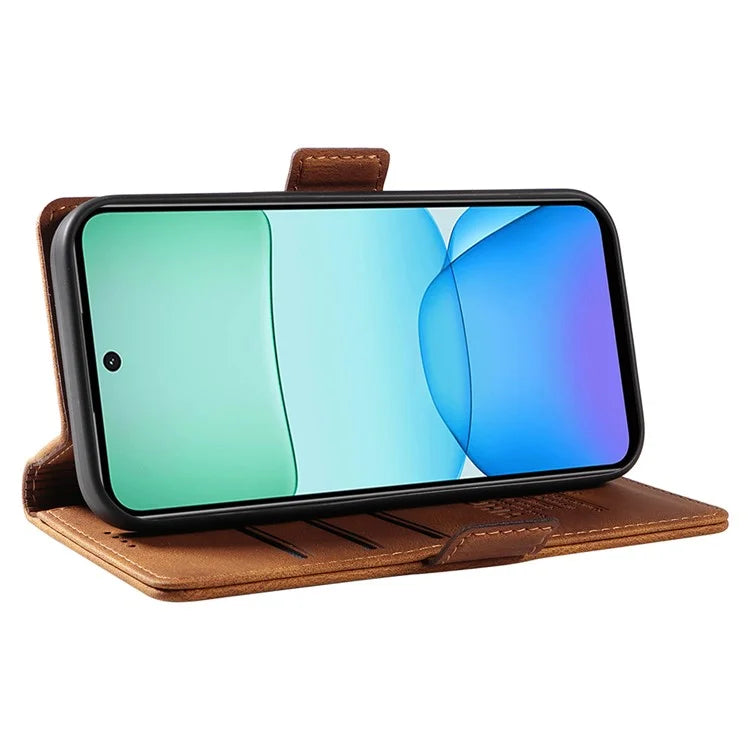 YIKATU YK-005 For Xiaomi Redmi 13 5G / 13 4G Case Stand Wallet Phone Leather Cover