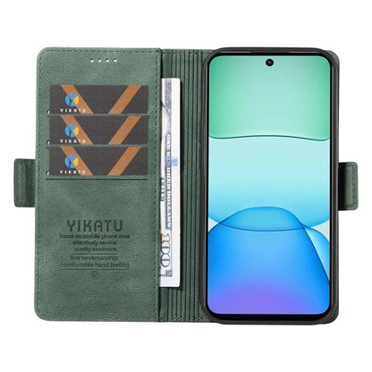YIKATU YK-005 For Xiaomi Redmi 13 5G / 13 4G Case Stand Wallet Phone Leather Cover