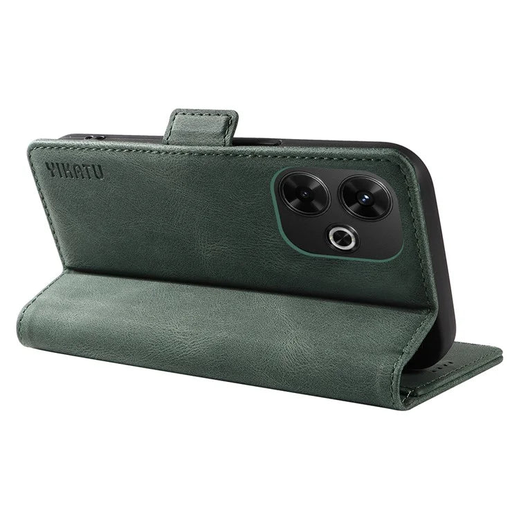 YIKATU YK-005 For Xiaomi Redmi 13 5G / 13 4G Case Stand Wallet Phone Leather Cover
