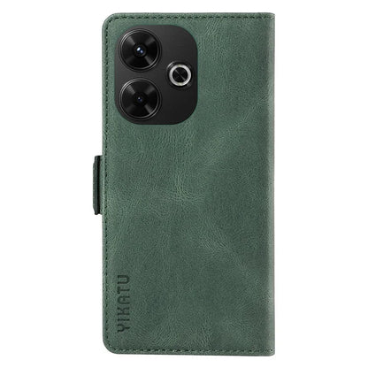 YIKATU YK-005 For Xiaomi Redmi 13 5G / 13 4G Case Stand Wallet Phone Leather Cover
