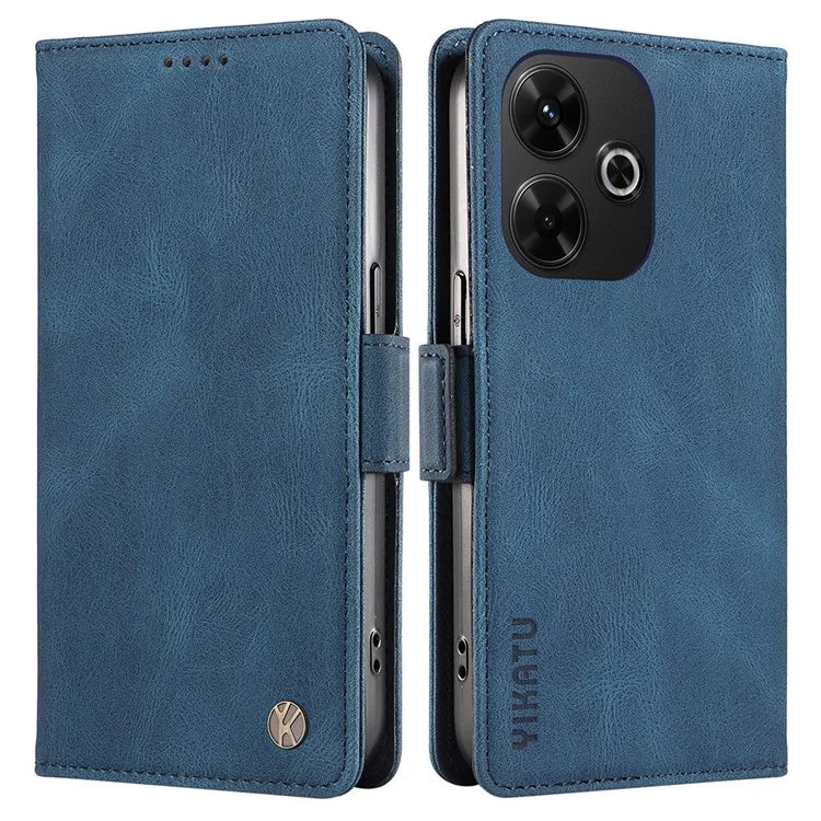 YIKATU YK-005 For Xiaomi Redmi 13 5G / 13 4G Case Stand Wallet Phone Leather Cover