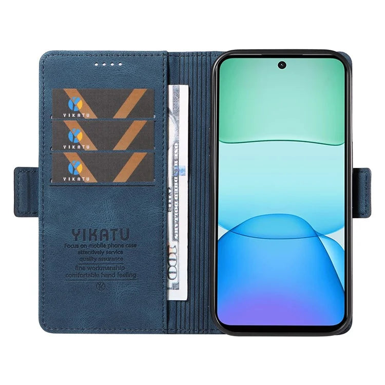 YIKATU YK-005 For Xiaomi Redmi 13 5G / 13 4G Case Stand Wallet Phone Leather Cover