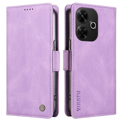 YIKATU YK-005 For Xiaomi Redmi 13 5G / 13 4G Case Stand Wallet Phone Leather Cover