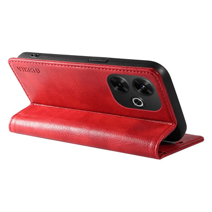 YIKATU YK-006 For Xiaomi Redmi 13 5G / 13 4G Phone Stand Case Litchi Texture Leather Phone Cover Wallet