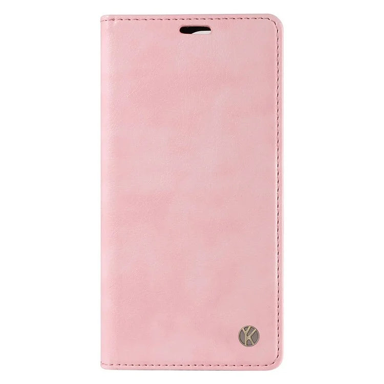 YIKATU YK-006 For Xiaomi Redmi 13 5G / 13 4G Phone Stand Case Litchi Texture Leather Phone Cover Wallet