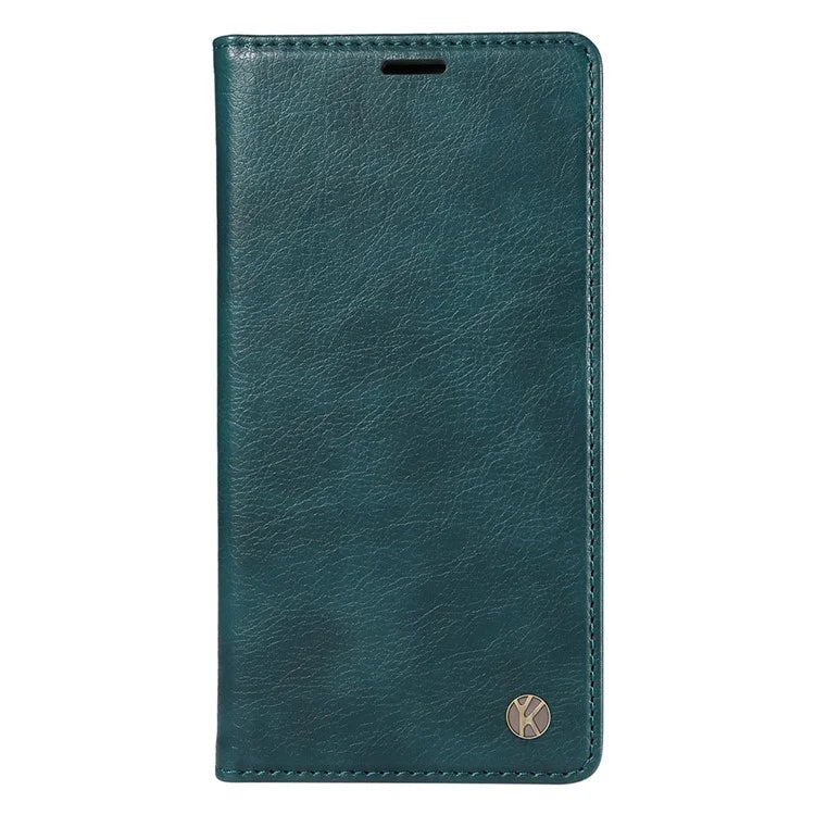 YIKATU YK-006 For Xiaomi Redmi 13 5G / 13 4G Phone Stand Case Litchi Texture Leather Phone Cover Wallet