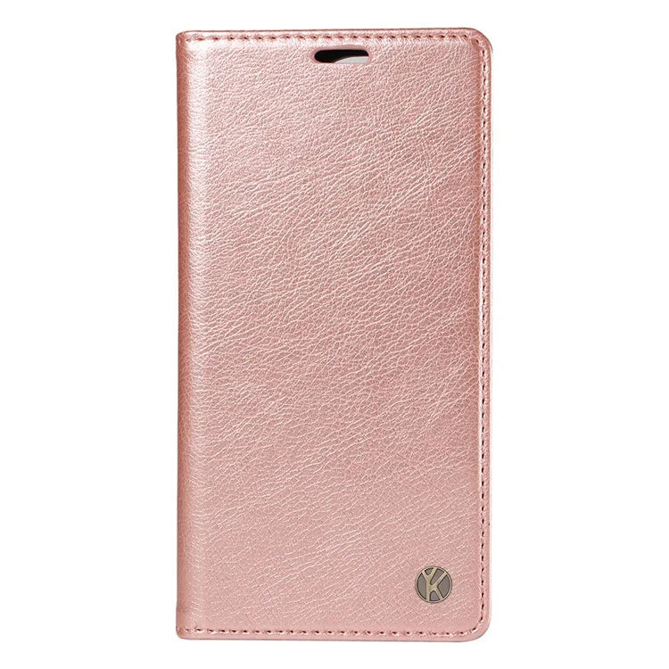YIKATU YK-006 For Xiaomi Redmi 13 5G / 13 4G Phone Stand Case Litchi Texture Leather Phone Cover Wallet