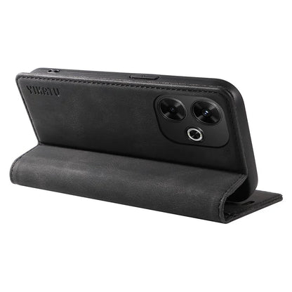 YIKATU YK-004 For Xiaomi Redmi 13 5G / 13 4G Case Wallet Leather Phone Cover Skin-Touch Feel