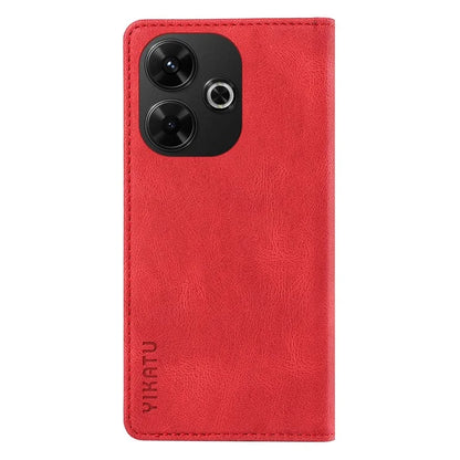 YIKATU YK-004 For Xiaomi Redmi 13 5G / 13 4G Case Wallet Leather Phone Cover Skin-Touch Feel