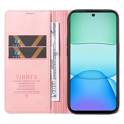 YIKATU YK-004 For Xiaomi Redmi 13 5G / 13 4G Case Wallet Leather Phone Cover Skin-Touch Feel
