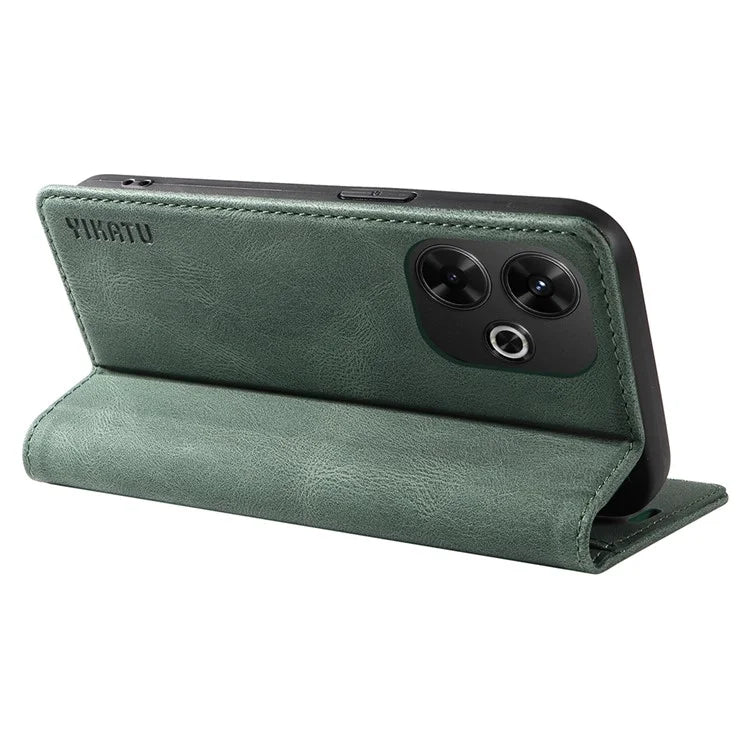 YIKATU YK-004 For Xiaomi Redmi 13 5G / 13 4G Case Wallet Leather Phone Cover Skin-Touch Feel
