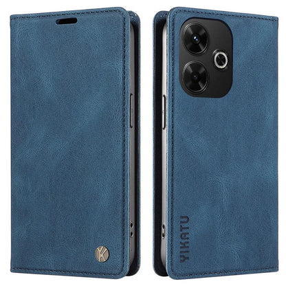 YIKATU YK-004 For Xiaomi Redmi 13 5G / 13 4G Case Wallet Leather Phone Cover Skin-Touch Feel