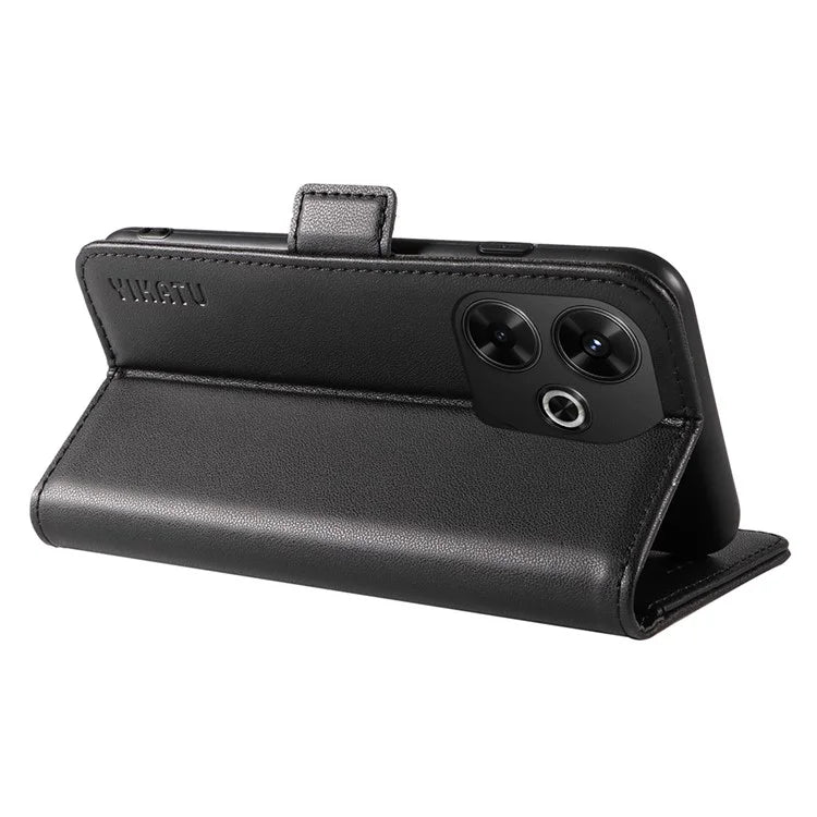 YIKATU YK-001 For Xiaomi Redmi 13 5G / 13 4G Wallet Case PU Leather Folio Flip Phone Cover