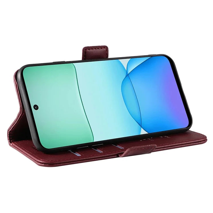 YIKATU YK-001 For Xiaomi Redmi 13 5G / 13 4G Wallet Case PU Leather Folio Flip Phone Cover