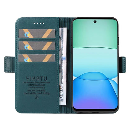 YIKATU YK-001 For Xiaomi Redmi 13 5G / 13 4G Wallet Case PU Leather Folio Flip Phone Cover