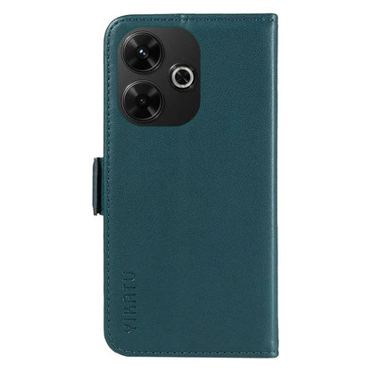 YIKATU YK-001 For Xiaomi Redmi 13 5G / 13 4G Wallet Case PU Leather Folio Flip Phone Cover