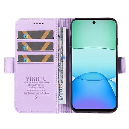 YIKATU YK-001 For Xiaomi Redmi 13 5G / 13 4G Wallet Case PU Leather Folio Flip Phone Cover
