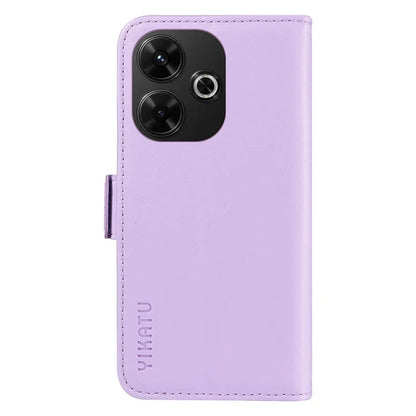 YIKATU YK-001 For Xiaomi Redmi 13 5G / 13 4G Wallet Case PU Leather Folio Flip Phone Cover
