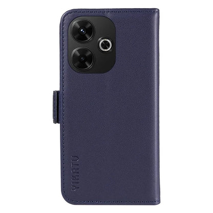 YIKATU YK-001 For Xiaomi Redmi 13 5G / 13 4G Wallet Case PU Leather Folio Flip Phone Cover