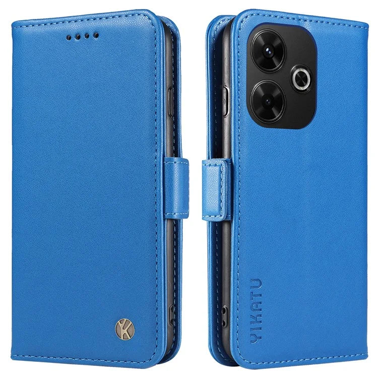 YIKATU YK-001 For Xiaomi Redmi 13 5G / 13 4G Wallet Case PU Leather Folio Flip Phone Cover