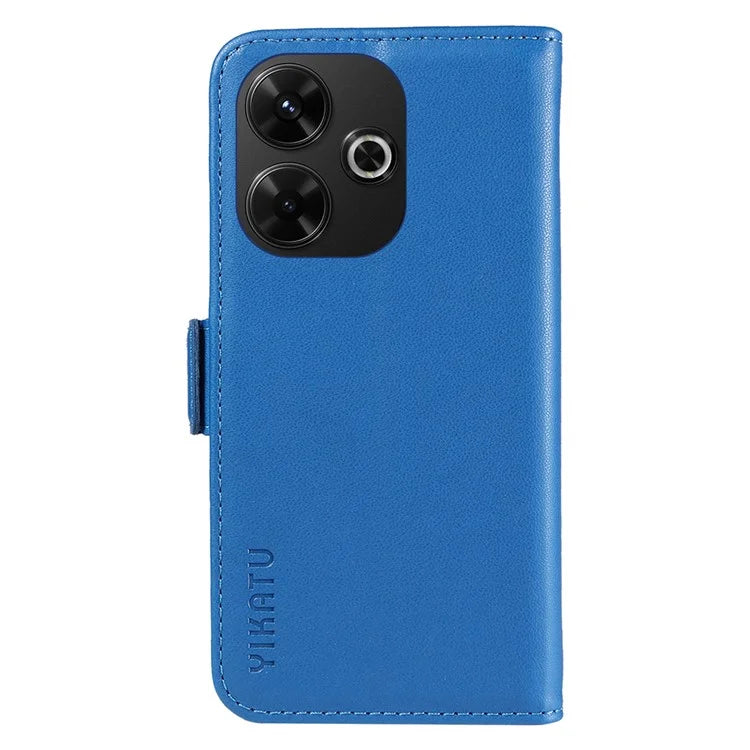 YIKATU YK-001 For Xiaomi Redmi 13 5G / 13 4G Wallet Case PU Leather Folio Flip Phone Cover