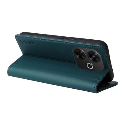 YIKATU YK-001 For Xiaomi Redmi 13 5G / 13 4G Case Leather Phone Cover Magnetic Closure