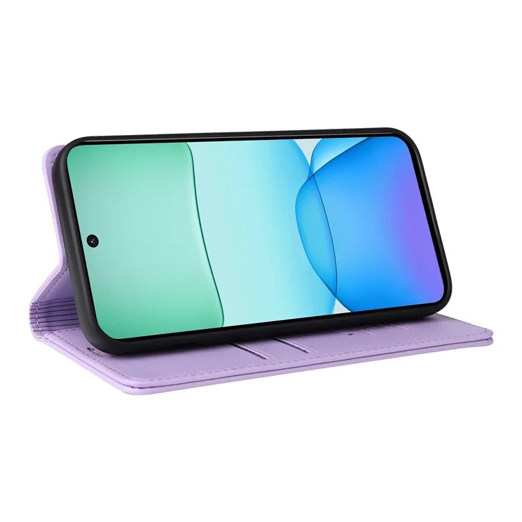 YIKATU YK-001 For Xiaomi Redmi 13 5G / 13 4G Case Leather Phone Cover Magnetic Closure