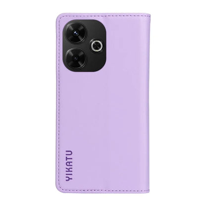 YIKATU YK-001 For Xiaomi Redmi 13 5G / 13 4G Case Leather Phone Cover Magnetic Closure