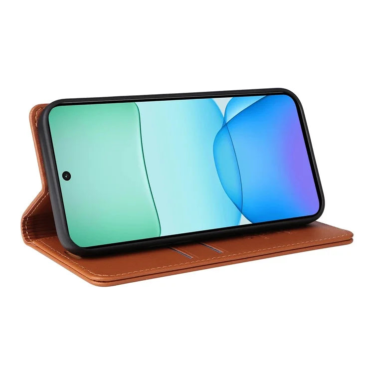 YIKATU YK-001 For Xiaomi Redmi 13 5G / 13 4G Case Leather Phone Cover Magnetic Closure