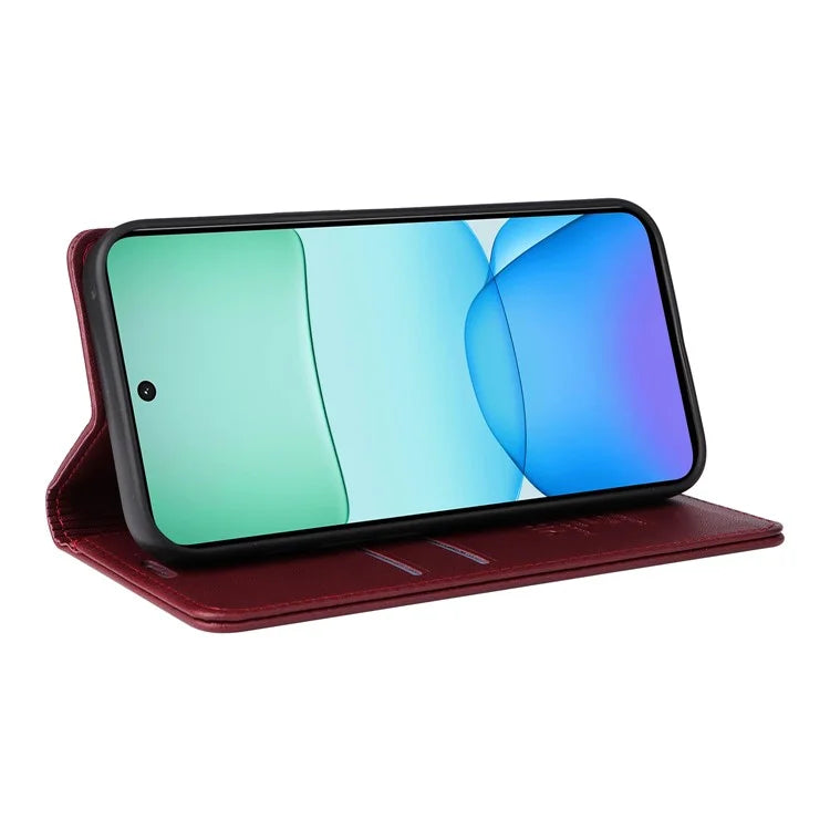 YIKATU YK-001 For Xiaomi Redmi 13 5G / 13 4G Case Leather Phone Cover Magnetic Closure