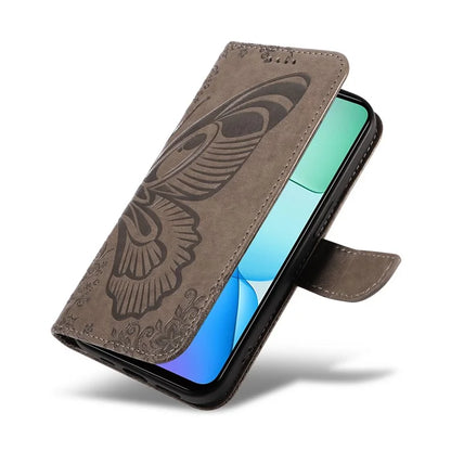 For Xiaomi Redmi 13 5G / 13 4G Case Butterfly Pattern Leather Phone Wallet Cover