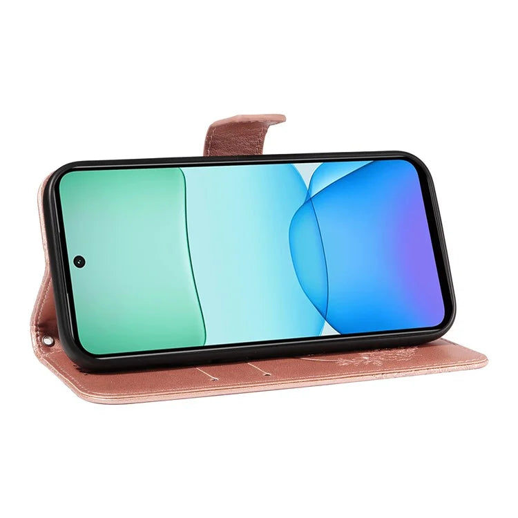 For Xiaomi Redmi 13 5G / 13 4G Case Butterfly Pattern Leather Phone Wallet Cover