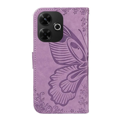 For Xiaomi Redmi 13 5G / 13 4G Case Butterfly Pattern Leather Phone Wallet Cover