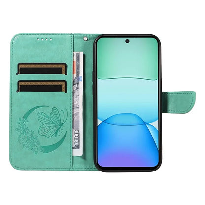 For Xiaomi Redmi 13 5G / 13 4G Case Butterfly Pattern Leather Phone Wallet Cover