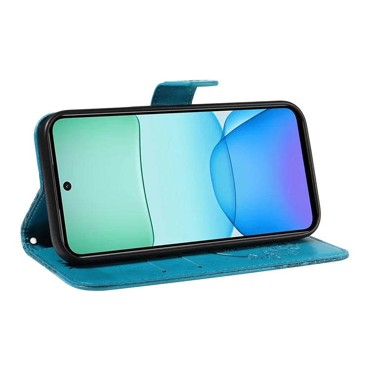 For Xiaomi Redmi 13 5G / 13 4G Case Butterfly Pattern Leather Phone Wallet Cover