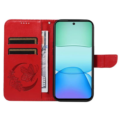 For Xiaomi Redmi 13 5G / 13 4G Case Butterfly Pattern Leather Phone Wallet Cover