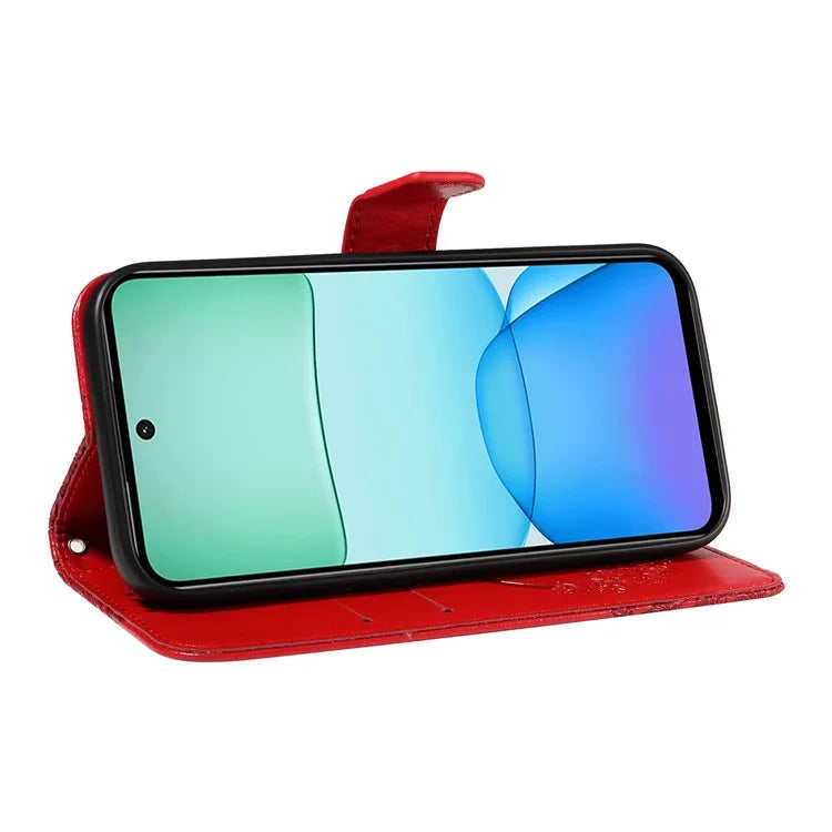 For Xiaomi Redmi 13 5G / 13 4G Case Butterfly Pattern Leather Phone Wallet Cover