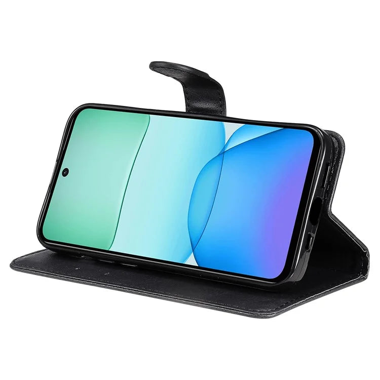 KT Leather Series-2 for Xiaomi Redmi 13 5G / 13 4G Case PU Leather Wallet Stand View Phone Cover