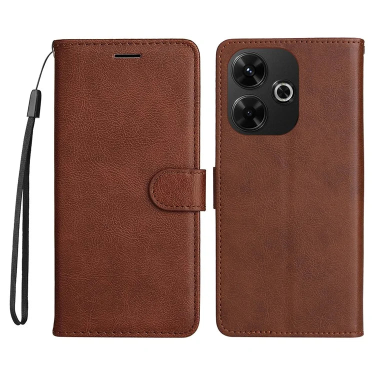 KT Leather Series-2 for Xiaomi Redmi 13 5G / 13 4G Case PU Leather Wallet Stand View Phone Cover