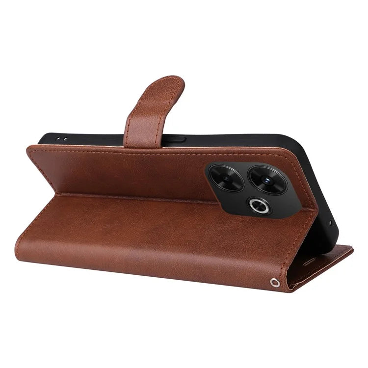 KT Leather Series-2 for Xiaomi Redmi 13 5G / 13 4G Case PU Leather Wallet Stand View Phone Cover