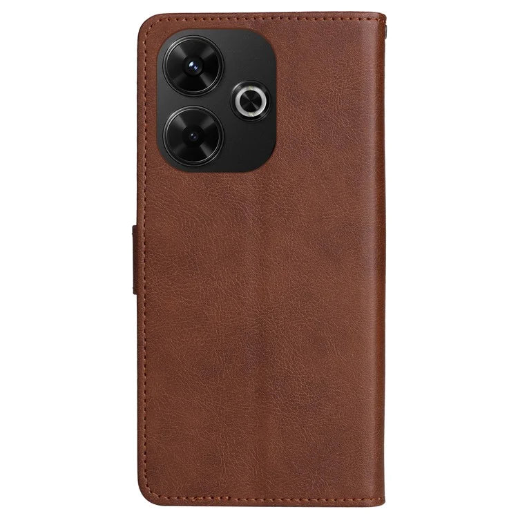 KT Leather Series-2 for Xiaomi Redmi 13 5G / 13 4G Case PU Leather Wallet Stand View Phone Cover