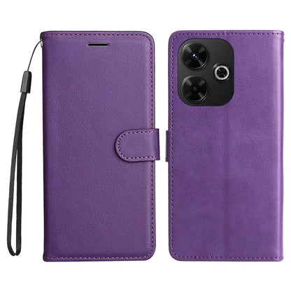 KT Leather Series-2 for Xiaomi Redmi 13 5G / 13 4G Case PU Leather Wallet Stand View Phone Cover