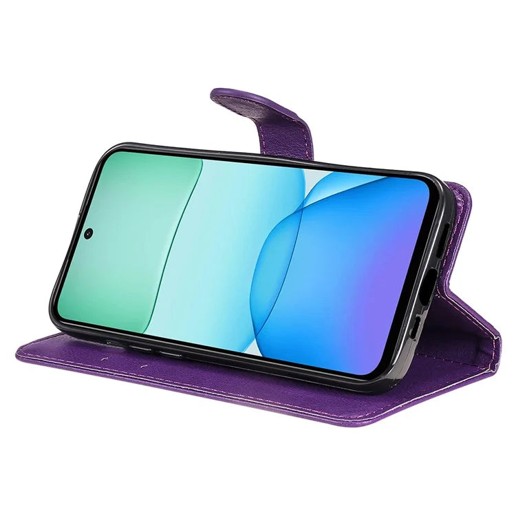 KT Leather Series-2 for Xiaomi Redmi 13 5G / 13 4G Case PU Leather Wallet Stand View Phone Cover