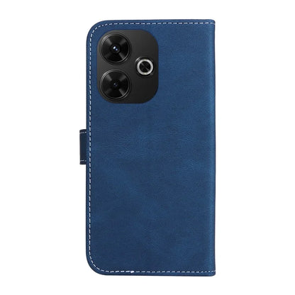 For Xiaomi Redmi 13 5G / 13 4G Case Flip Stand PU Leather Phone Cover 3-Color Splicing Colors