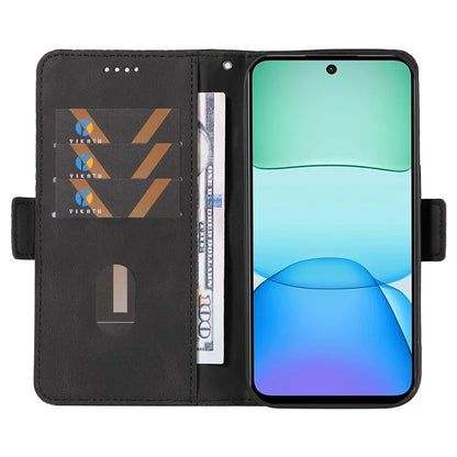 For Xiaomi Redmi 13 5G / 13 4G Case Rhombus PU Leather Flip Phone Cover Splicing