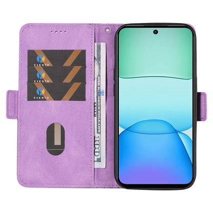 For Xiaomi Redmi 13 5G / 13 4G Case Rhombus PU Leather Flip Phone Cover Splicing