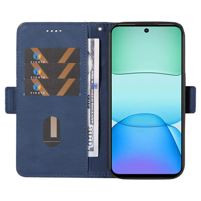 For Xiaomi Redmi 13 5G / 13 4G Case Rhombus PU Leather Flip Phone Cover Splicing