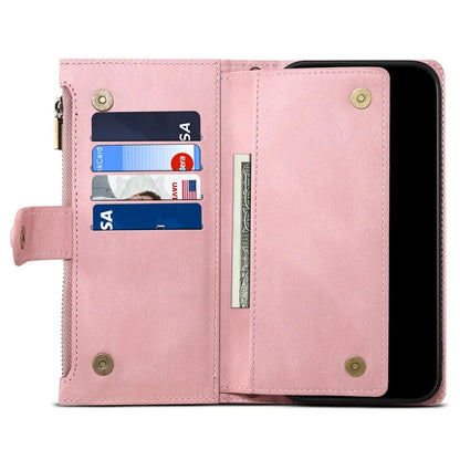 ESEBLE Star Series For Motorola Edge 50 Ultra 5G / Moto X50 Ultra 5G Case Zipper Wallet Leather Phone Cover